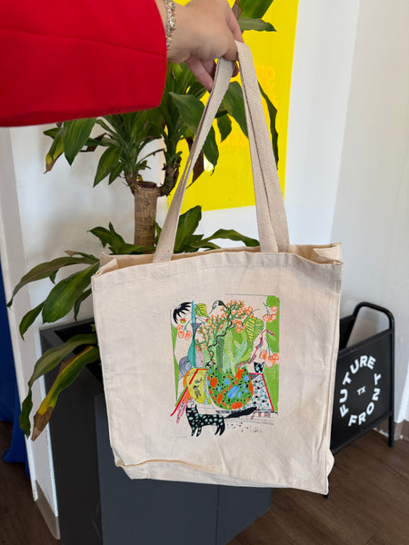 Medium Art Market Tote (#4)